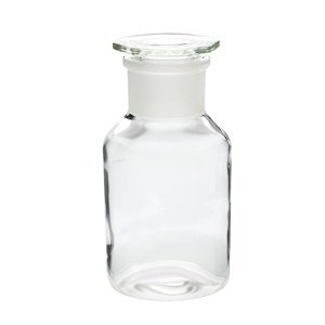 Reagent Bottle Wide Mouth Clear Glass