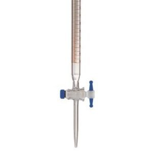 Burette, With Straight Bore PTFE Stopcock