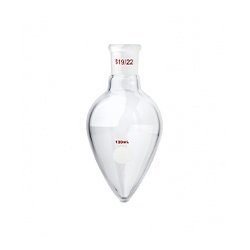 Flask Pear Shape, Single Neck