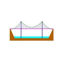 Simple Suspension Bridge
