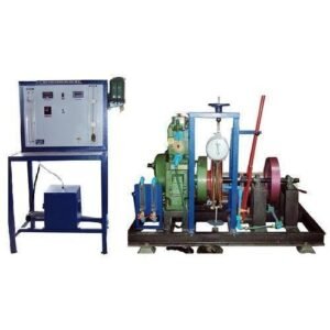 Single Cylinder Four Stroke Water Cooled Diesel Engine with Hydraulic Dynamometer Test Rig