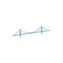 Suspended Centre Span Bridge
